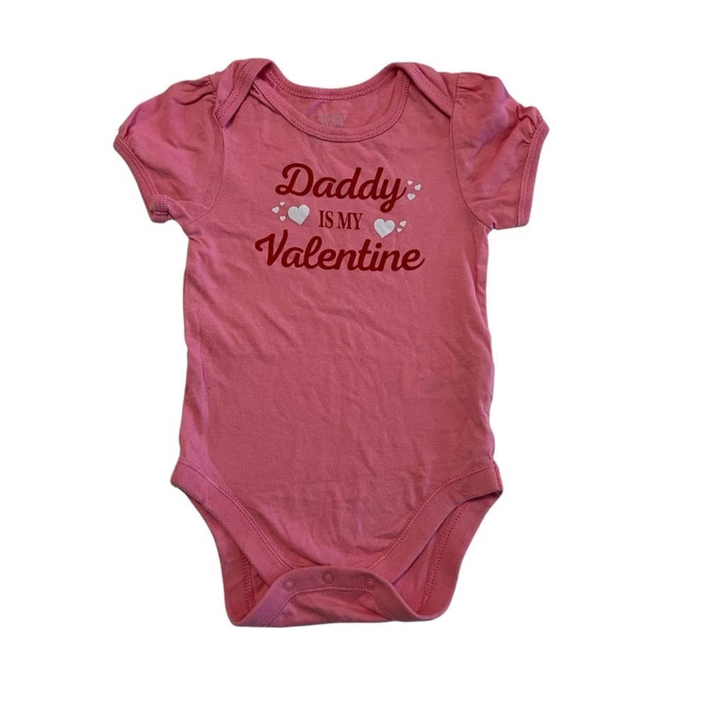 Pink Baby Onesie - Daddy's Valentine
